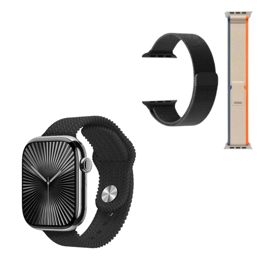 Smartwatch HK10 Pro Max Negro - Doble Malla