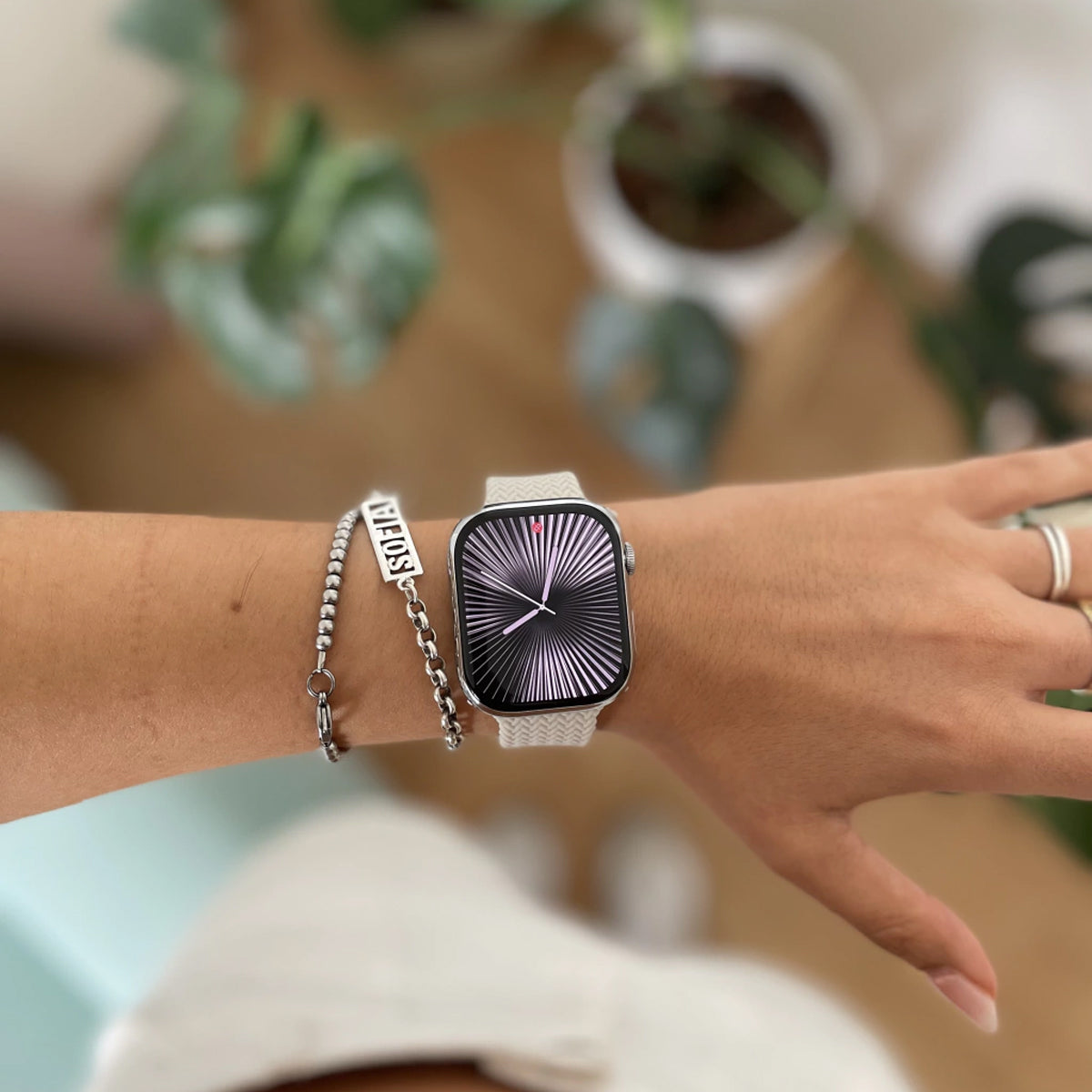 Smartwatch HK10 Pro Max Plateado - Doble Malla