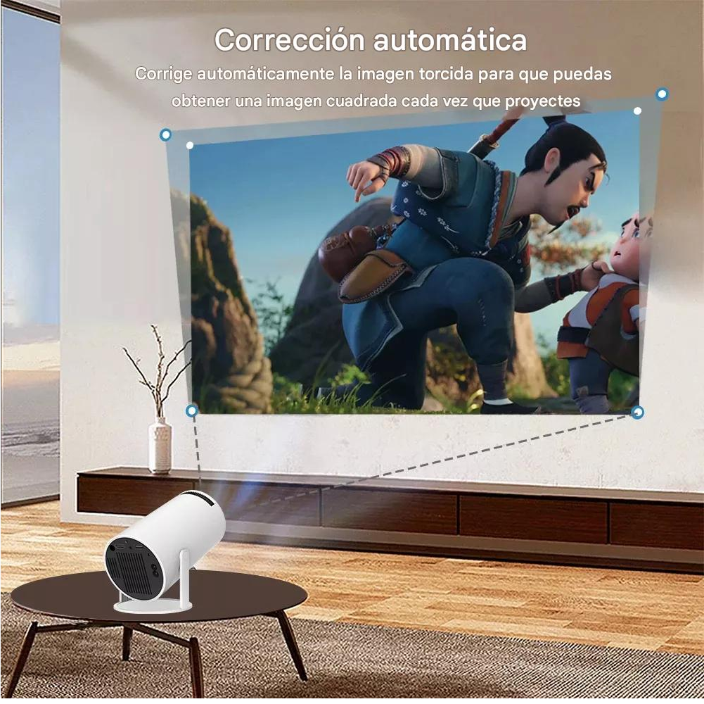 Mini Proyector Hy300 PRO Smart Portátil