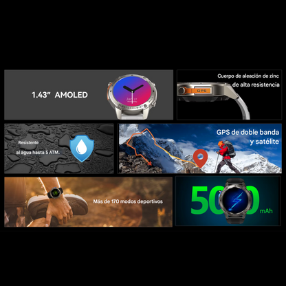 Smartwatch DM56 GPS Integrado
