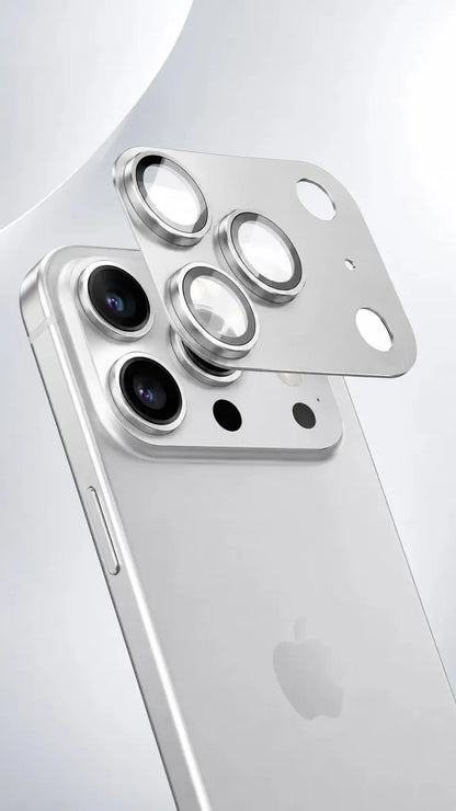 Protector Metálico para Cámara iPhone 18 Pro Max | Vidrio 9H