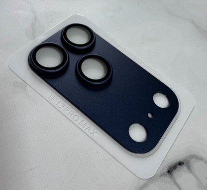 Protector Metálico para Cámara iPhone 17 Pro Max | Vidrio 9H