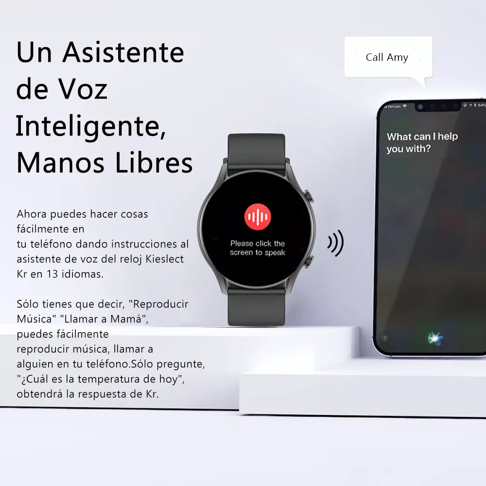 Smartwatch Kieslect Kr + Vidrio protector