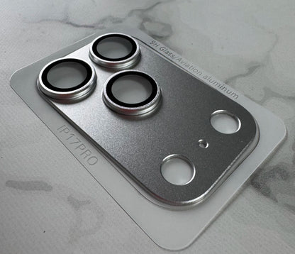 Protector Metálico para Cámara iPhone 17 Pro | Vidrio 9H