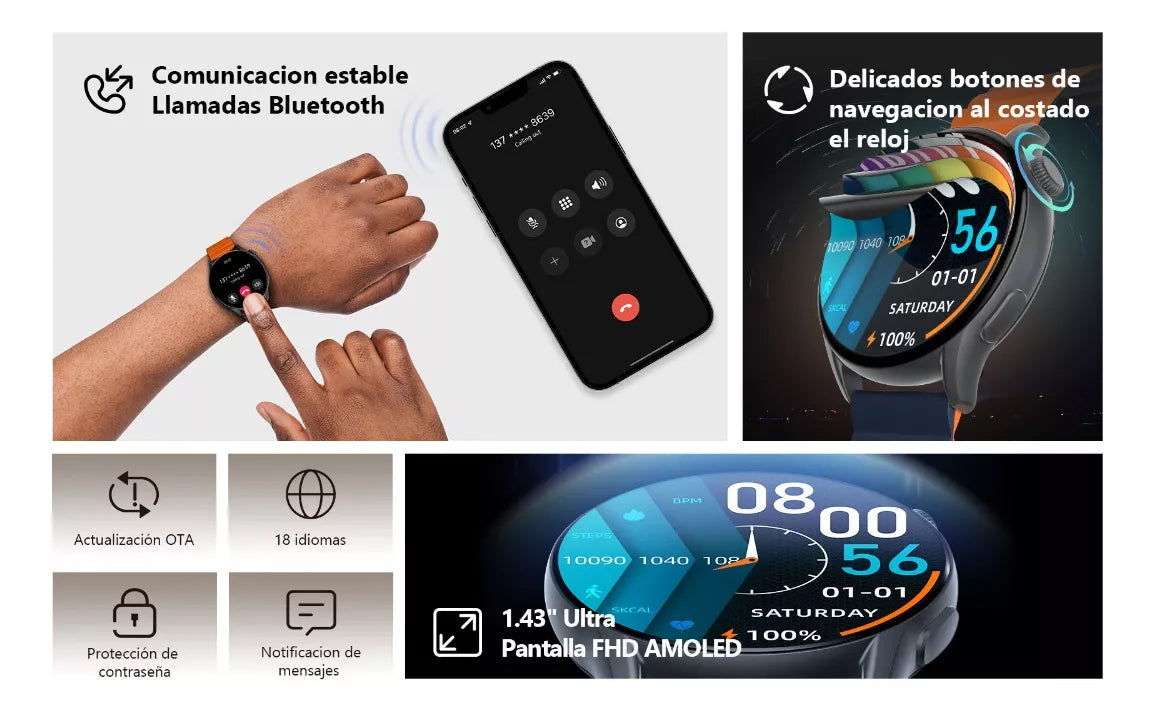 Smartwatch Kieslect Kr Pro