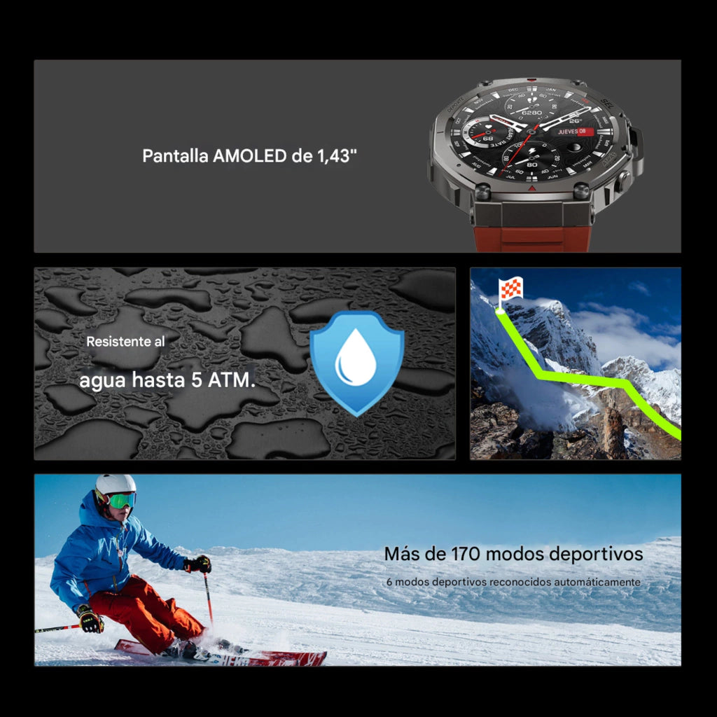 Smartwatch DM58 GPS Integrado