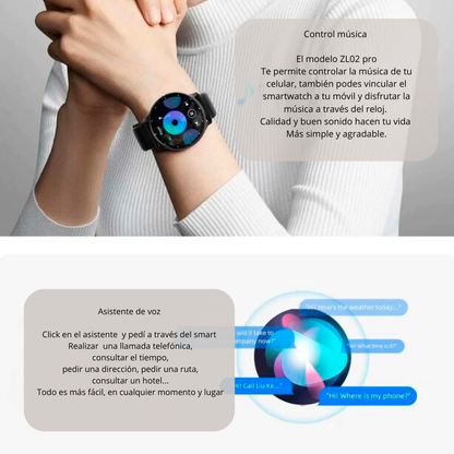 Smartwatch ZL02D PRO Negro
