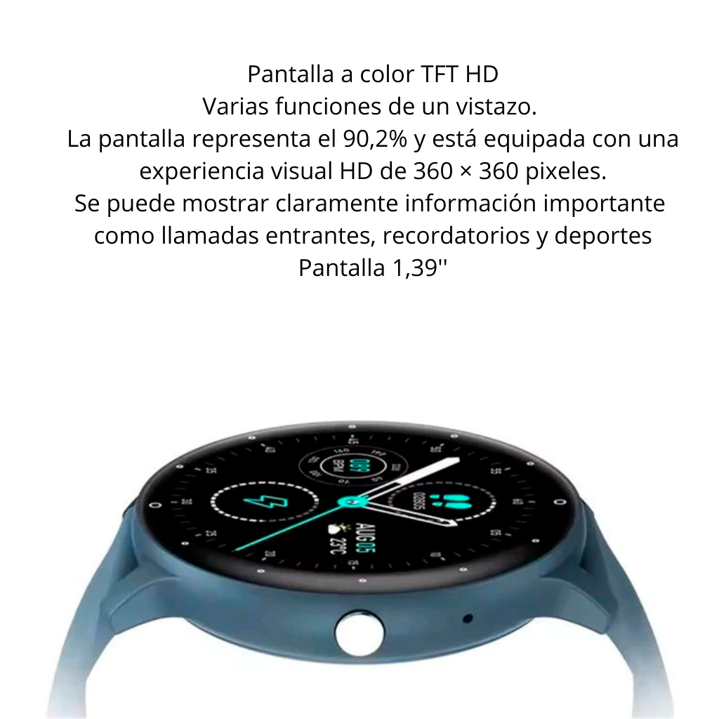 Smartwatch ZL02D PRO Negro